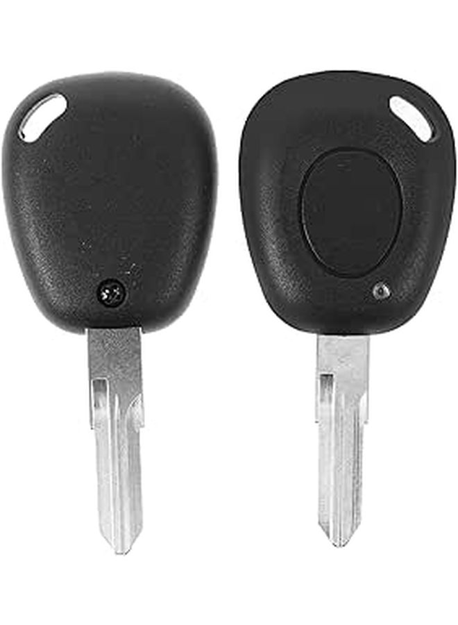 Garneck 2Pcs Replacement Key Fob Cover Shell Single Button Remote Car Protector - Image 1