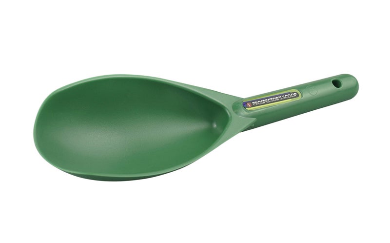 SE Green Prospector's Scoop - 12.5" Heavy-Duty Plastic Tool for Metal Detecting, Gold Panning, Treasure Hunting, and Gardening - Image 4