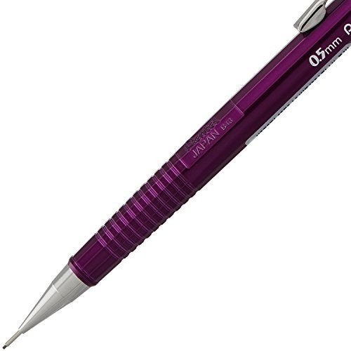 Pentel Sharp Mechanical Pencil, (0.5mm), Metallic Purple Barrel, Box of 12 (P205MV) - Image 5
