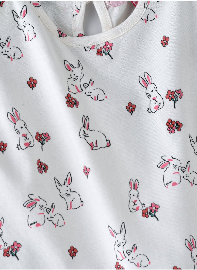 Jelliene Sunshine Squad: Girls' Comfy Cotton Tees Playful & Summer Fun  - Image 3