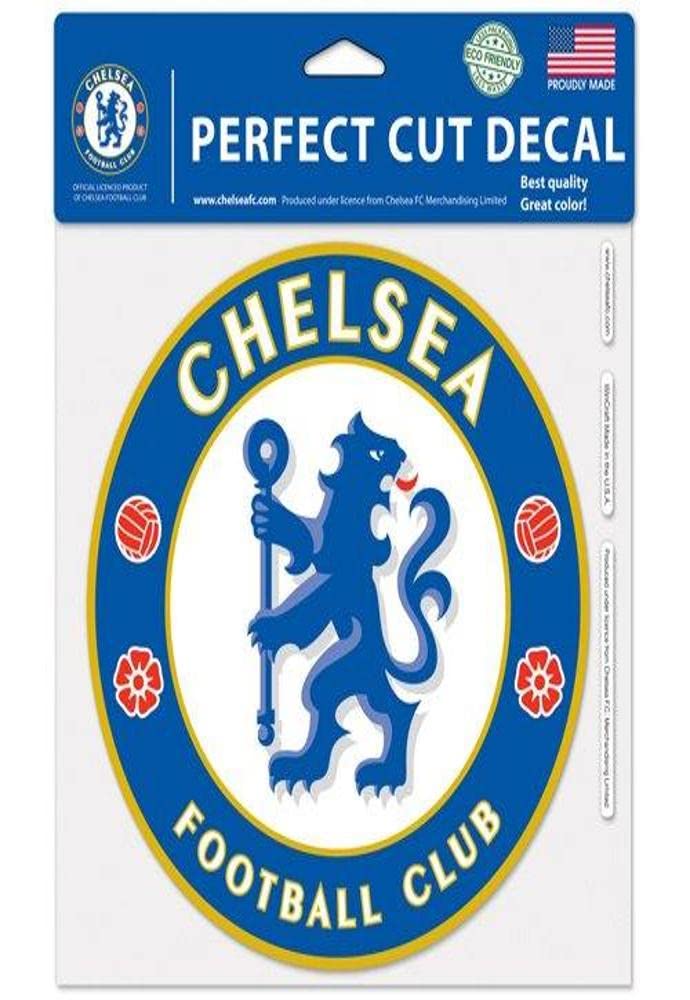 Wincraft Soccer Chelsea FC 25923014 Perfect Cut Color Decal, 8" x 8", Black - Image 2