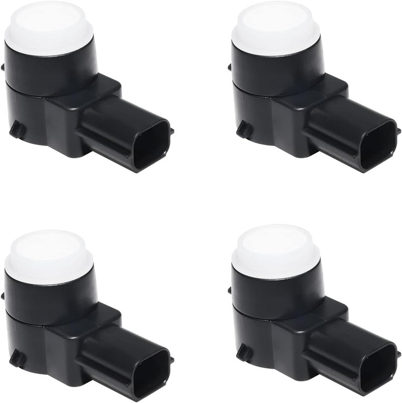 MANATEE 15239247 Backup Parking Assist Object Sensor, 25961316 Bumper Object Sensor for Chevy, for Cadillac, for GMC, for Buick Lucerne Enclave 25961317 25962147 (White 4PCS) - Image 1