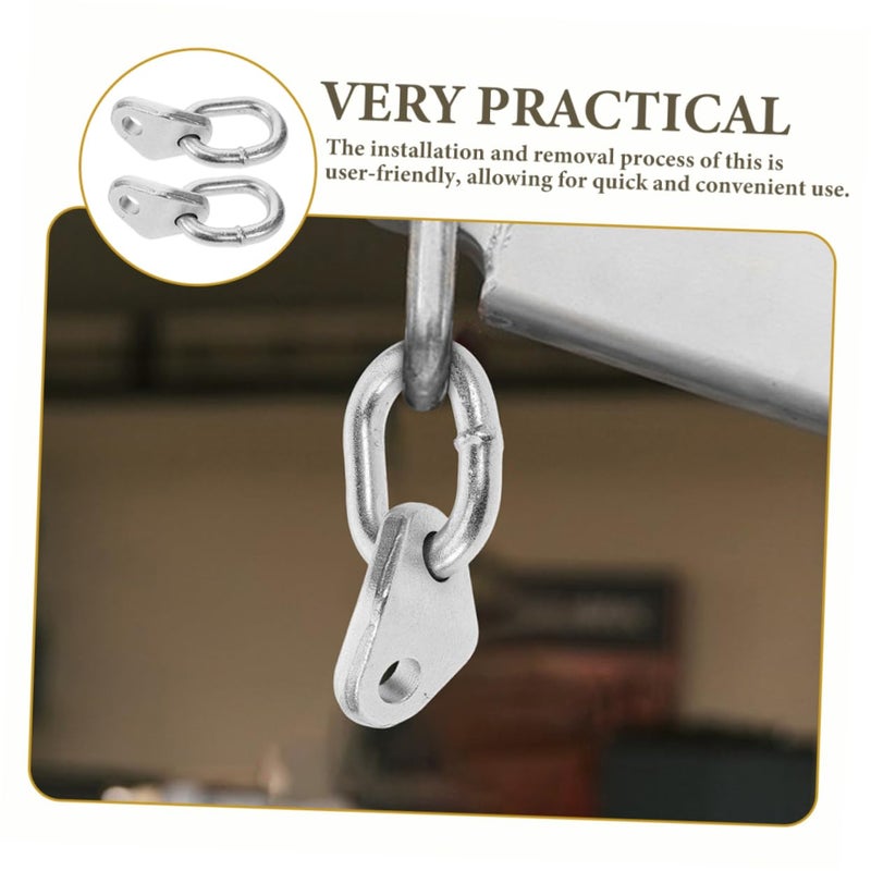 Heavy Duty Engine Lifting Brackets 2pcs Metal Support Bar for Engine Hoist Tractor Installation - Image 4