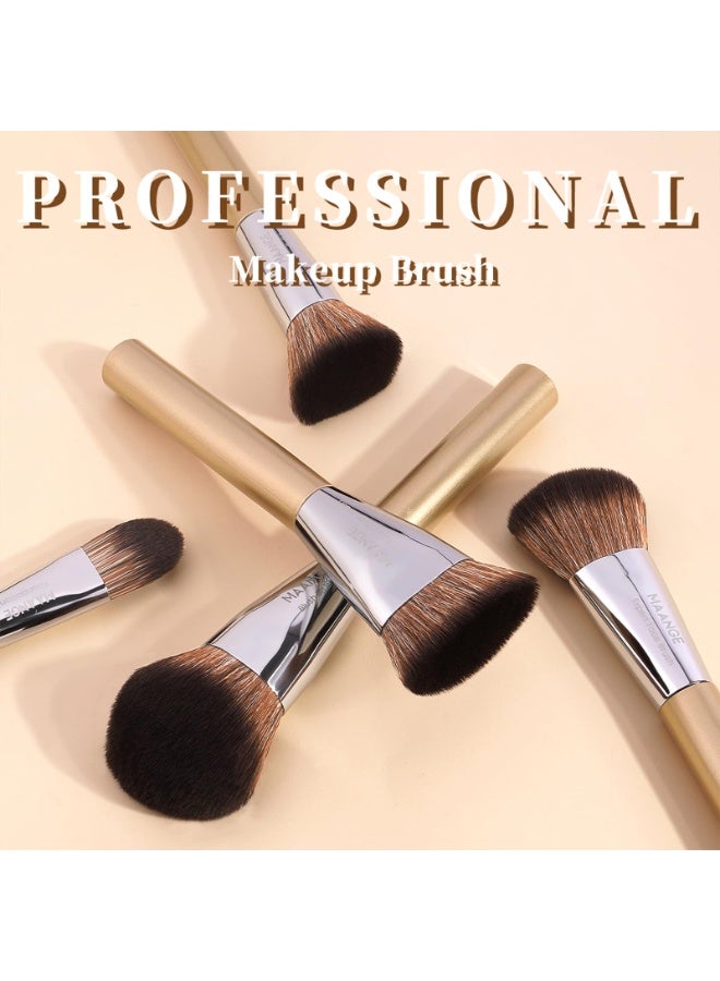 MAANGE 20 PCS Makeup Brushes with Case Premium Synthetic Professional Makeup Brush Set - Image 3