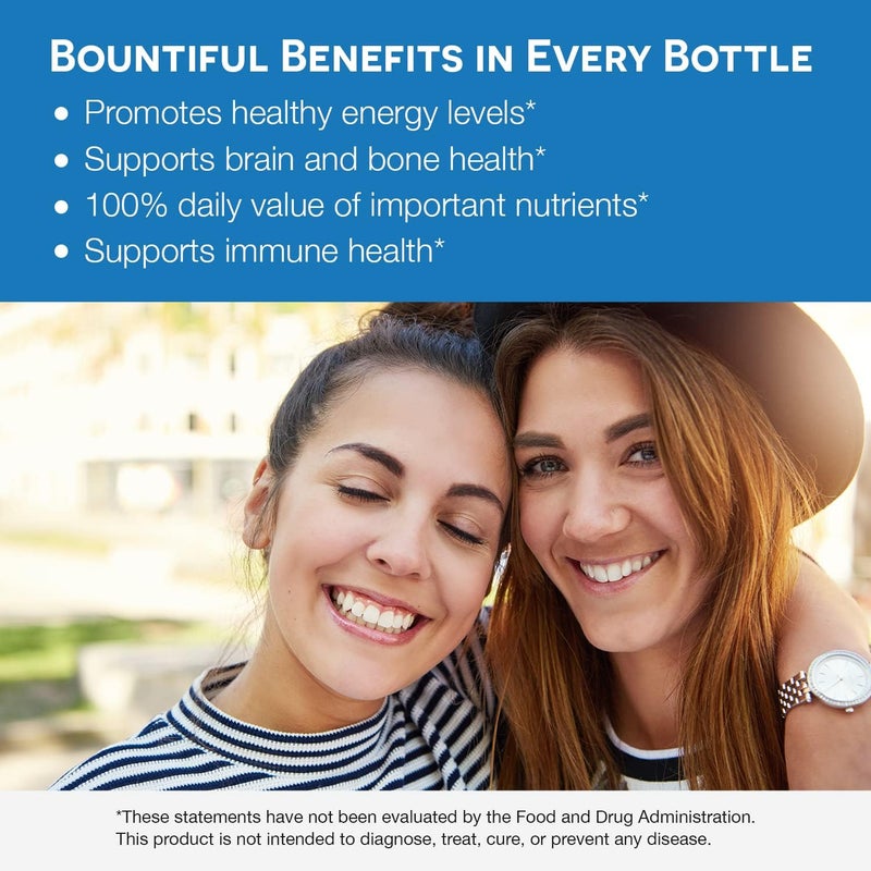 EZ Melts Dissolvable Multivitamin with Iron for Women and Men SugarFree 1Month Supply - Image 3