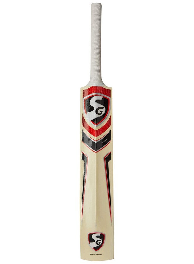SG Max Cover Kashmir Willow Cricket Bat ( Size: Size 6,Leather Ball ) - Image 1