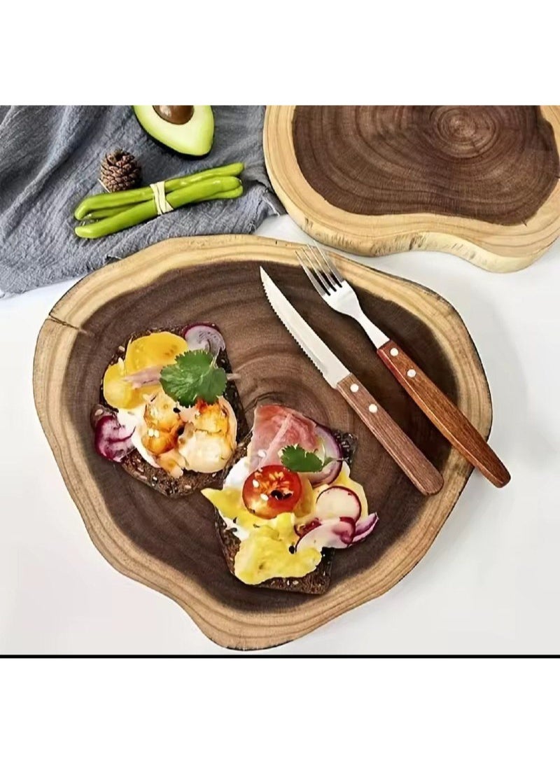 كوستر خشب طبيعي القطر 40 cm متعدد الاستخدام : في المطبخ حامل للمجات والاكواب والاطباق  - Image 3