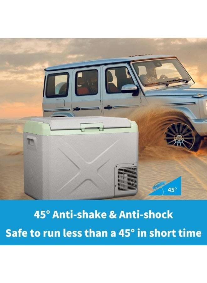 DLC 30L Car Fridge Freezer Portable Compressor Car Refrigerator 12/24V Electric Cooler for Camping, Road Trip, Picnic, Down to -20℃ - Image 4