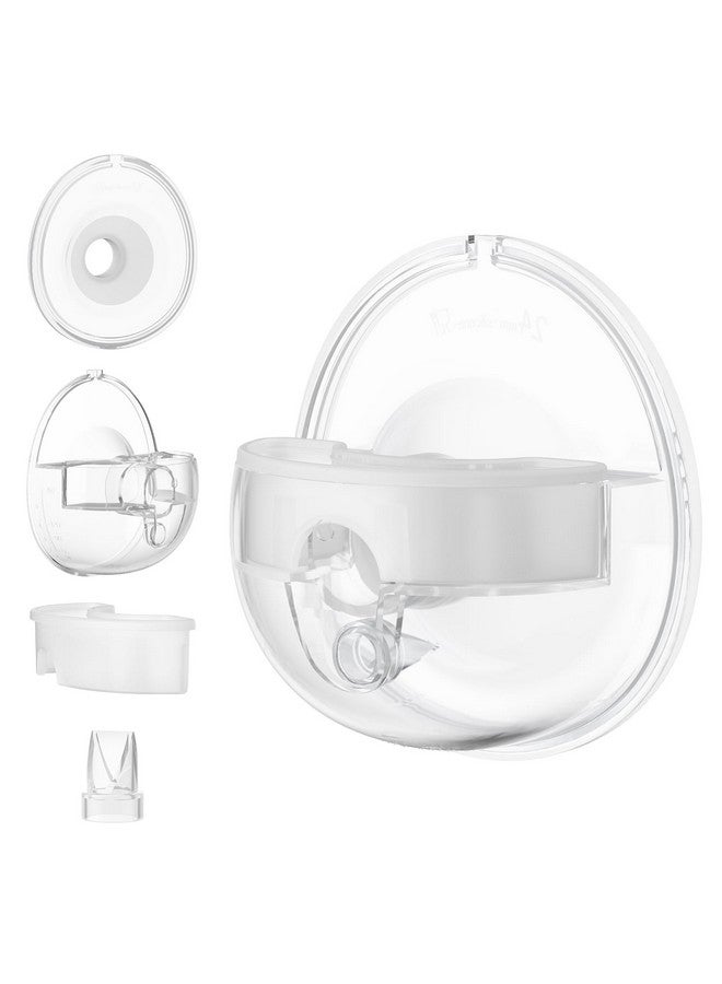 Paruu P16 Replacement Full Set Collector Cup, Only Compatible with P16 Wearable Breast Pump (150ml, 24mm Flange), Original Accessories - Image 1