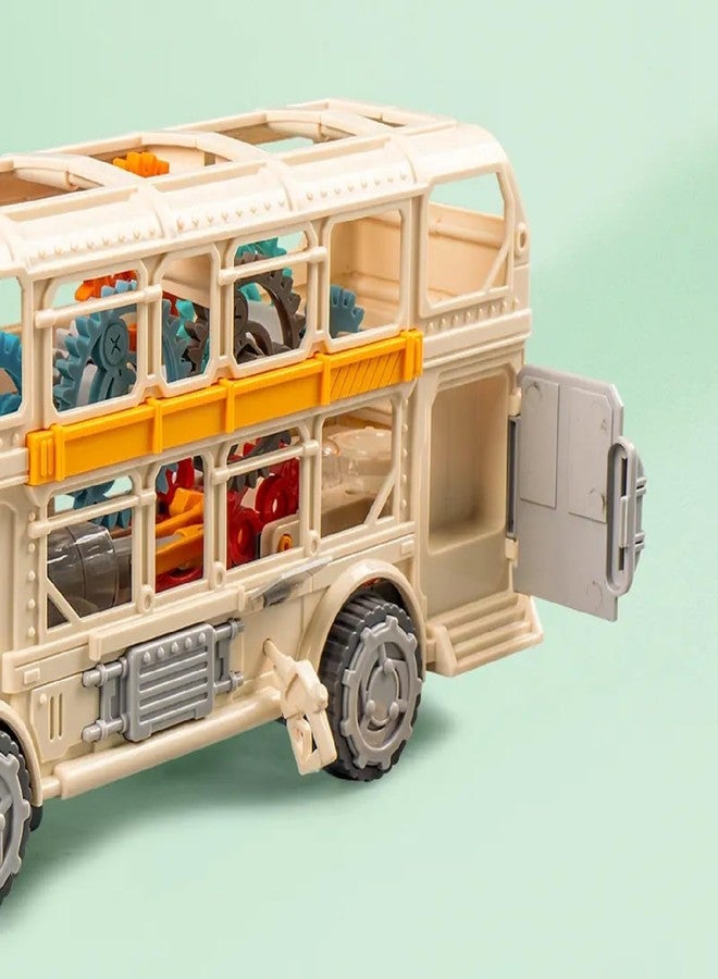 EUPHORIA Rk Toys City Bus Toy for Kids - Simulation Steering Wheel Musical School Bus Toy with Lights and Sound - Simulation Steering Wheel Musical School Bus for Girls, Child, Kids - Image 4