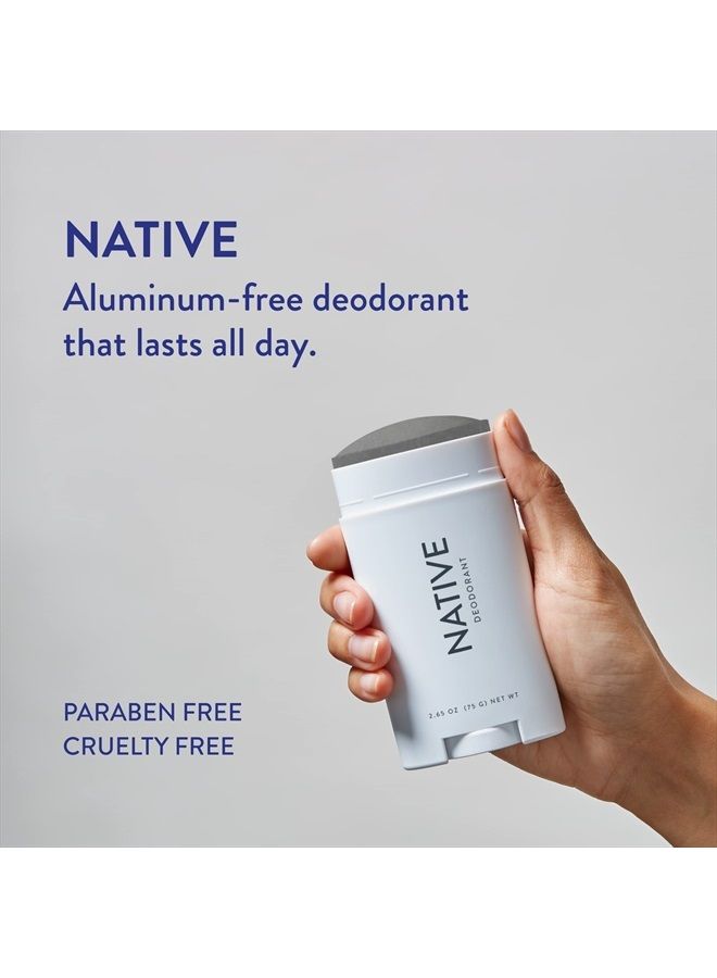 native Deodorant | Natural Deodorant for Women and Men, Aluminum Free with Baking Soda, Probiotics, Coconut Oil and Shea Butter | Charcoal - Image 3
