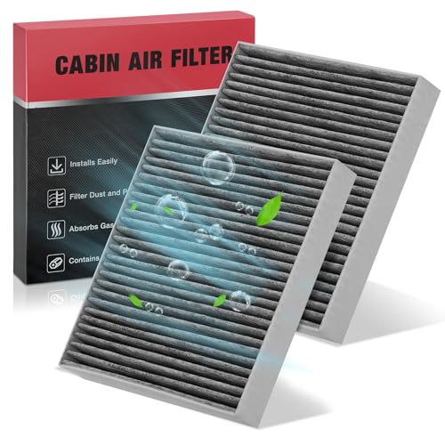 BDFHYK Cabin Air Filter with Activated Carbon Compatible with Mitsubishi Eclipse Cross, RVR, Outlander, Outlander Sport, Outlander PHEV, Lancer, Compatible with Nissan Sentra, Maxima, Altima, X-Trail - Image 1
