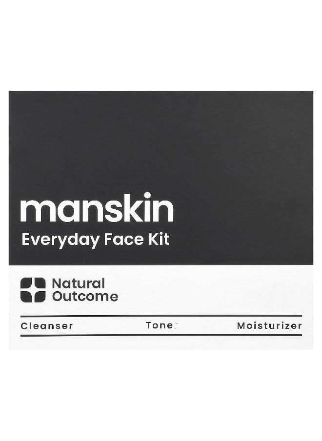 natural outcome Natural Outcome, Man Skin, Everyday Face Kit, 3 Piece Kit  - Image 3