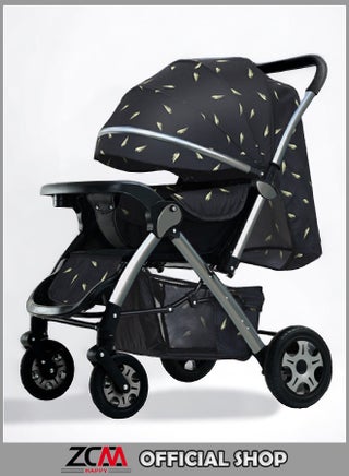 Deluxe Foldable Baby Stroller - Portable Multifunctional Travel Pram for Newborns and Infants with Four-Wheel Suspension - pzsku/Z3344D724F8882B7EFEB2Z/45/_/1725616527/52ede79e-d78a-416e-b9e5-8b29ee4311ac