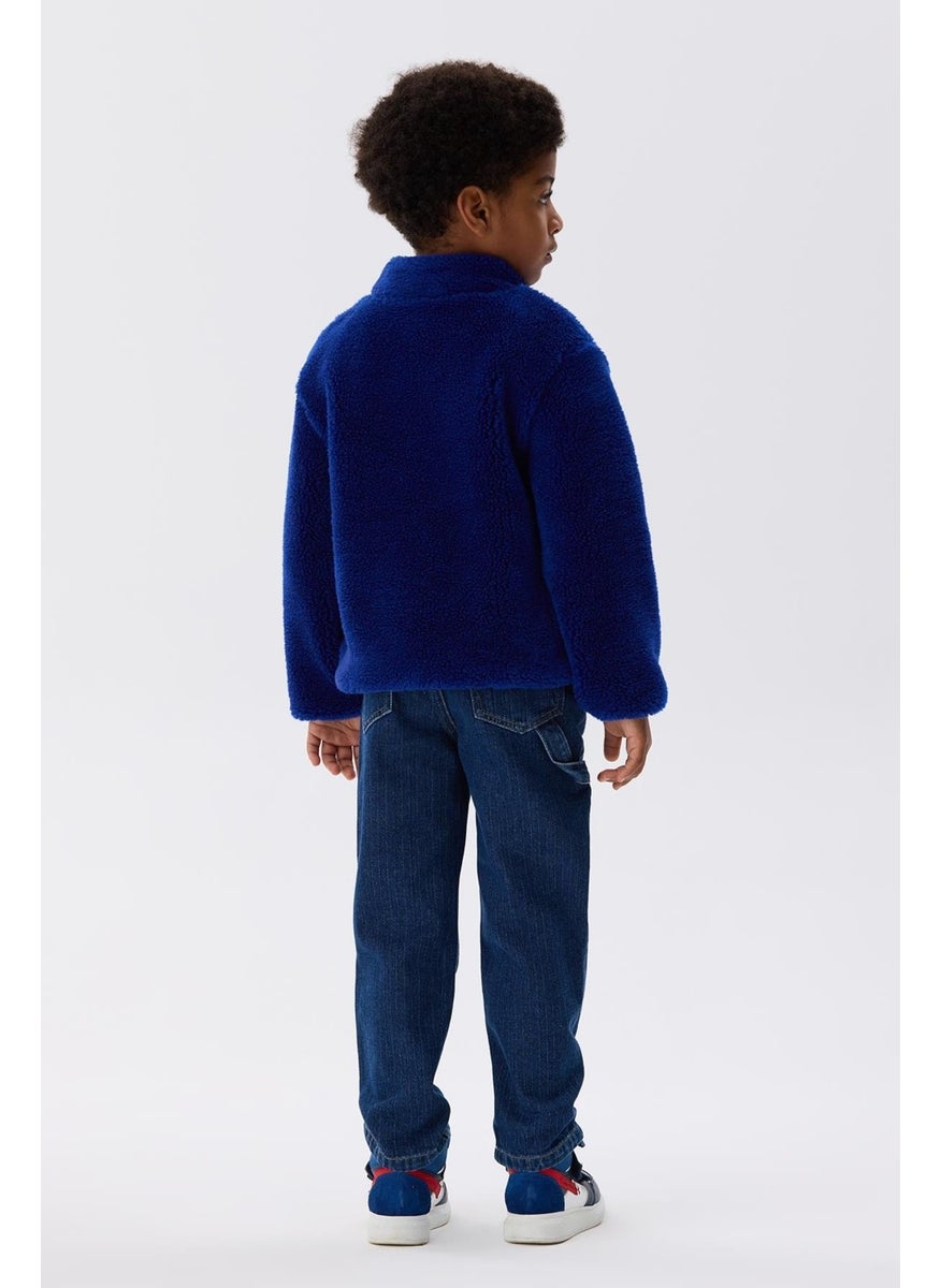 Nebbati Bg Store Boy's Saxe Jacket  - Image 4