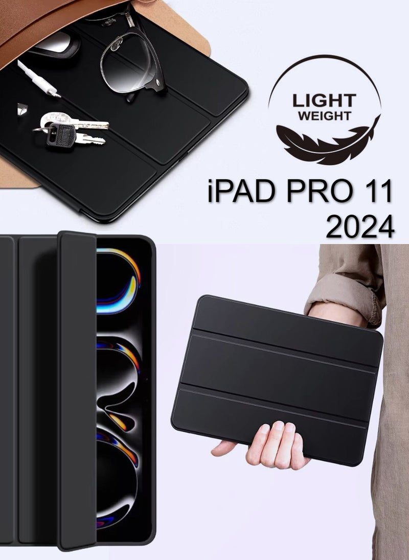 Blueberry Smart Case For iPad Pro 11 Inch Case 2024 with Pencil Holder - Image 4