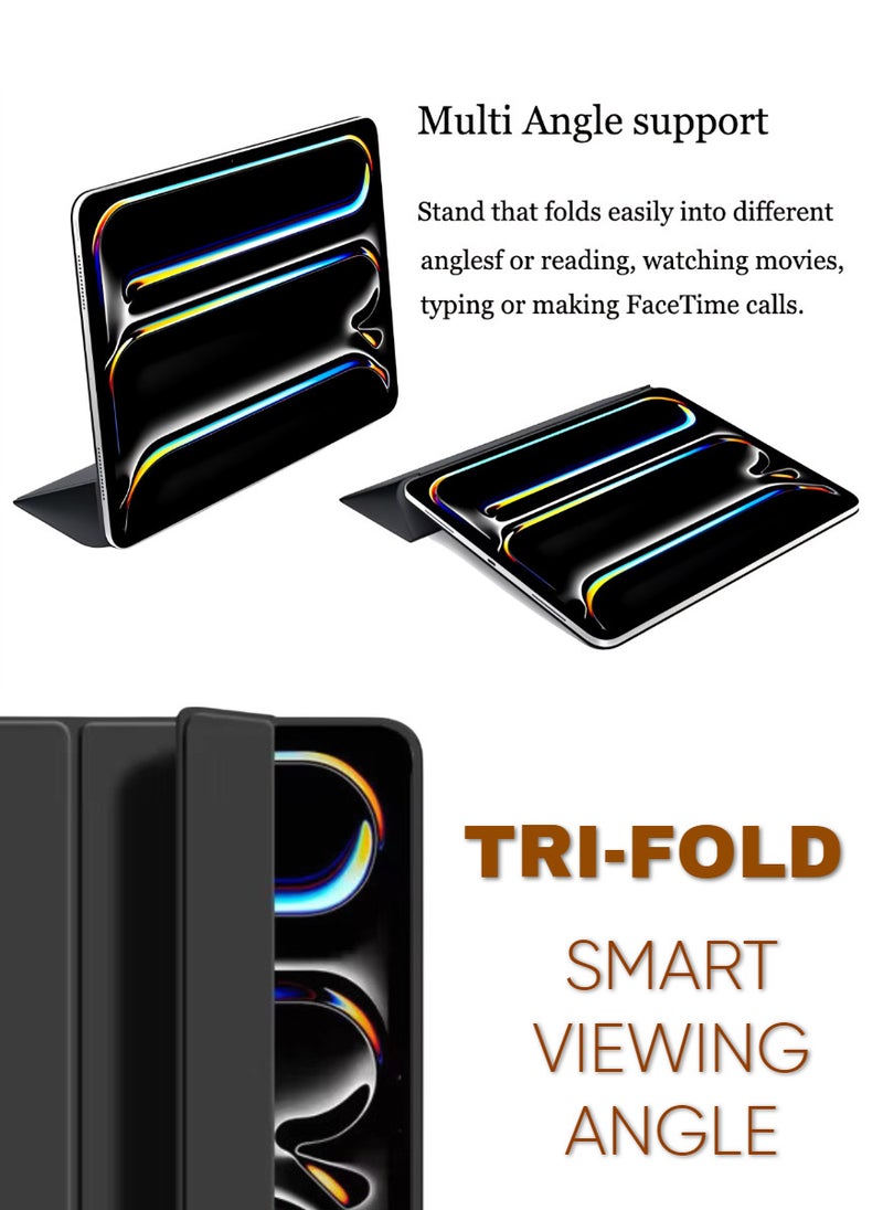 Blueberry Smart Case For iPad Pro 11 Inch Case 2024 with Pencil Holder - Image 2