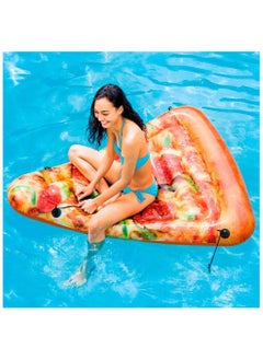 INTEX 58752EU-Inflatable Floating Pool Pizza Slice Mat 1.75mx1.45m/69"x57"  - Image 2