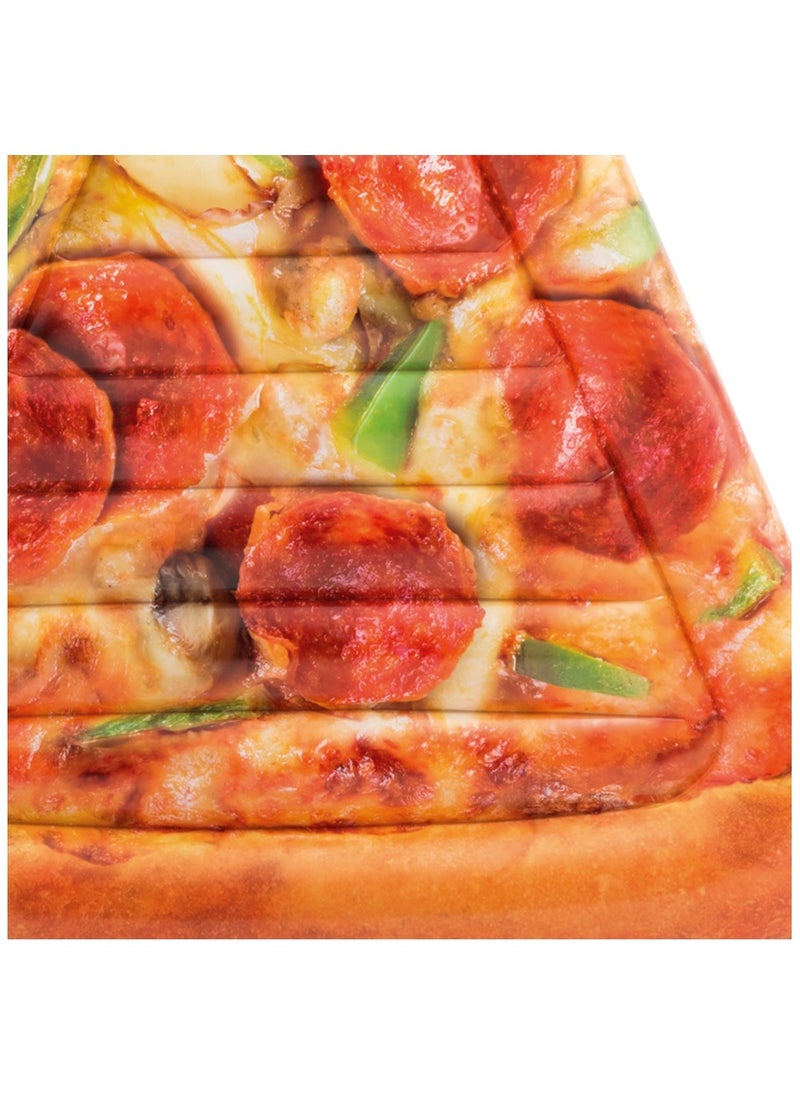 INTEX - 58752EU-Inflatable Floating Pool Pizza Slice Mat 1.75mx1.45m/69"x57" - Image 1