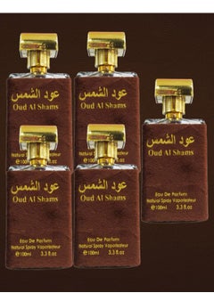 عود الشمس 5 قطع عطر عود الشمس 100 مل EDP  - Image 1