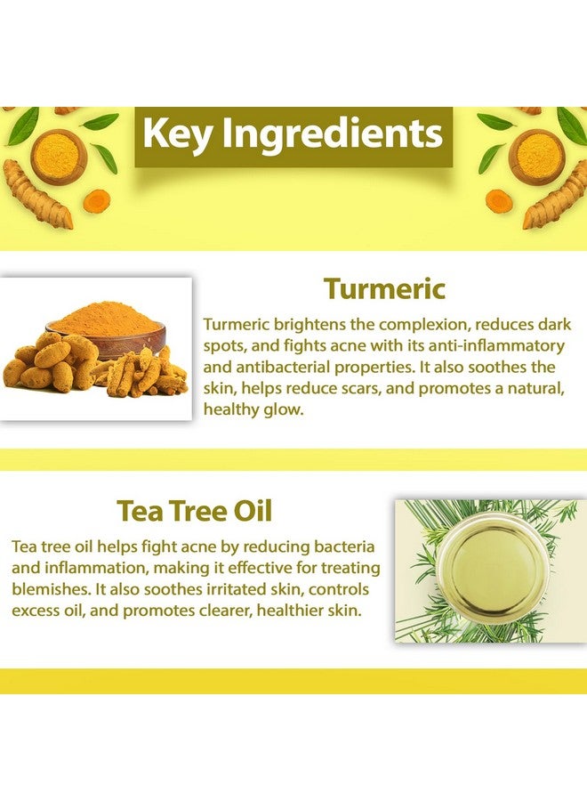 MNT Mud De-Tan Face Pack With Turmeric & Tea Tree Oil For All Skin Types Tan Removal| Skin Brightening, 100G - Image 2