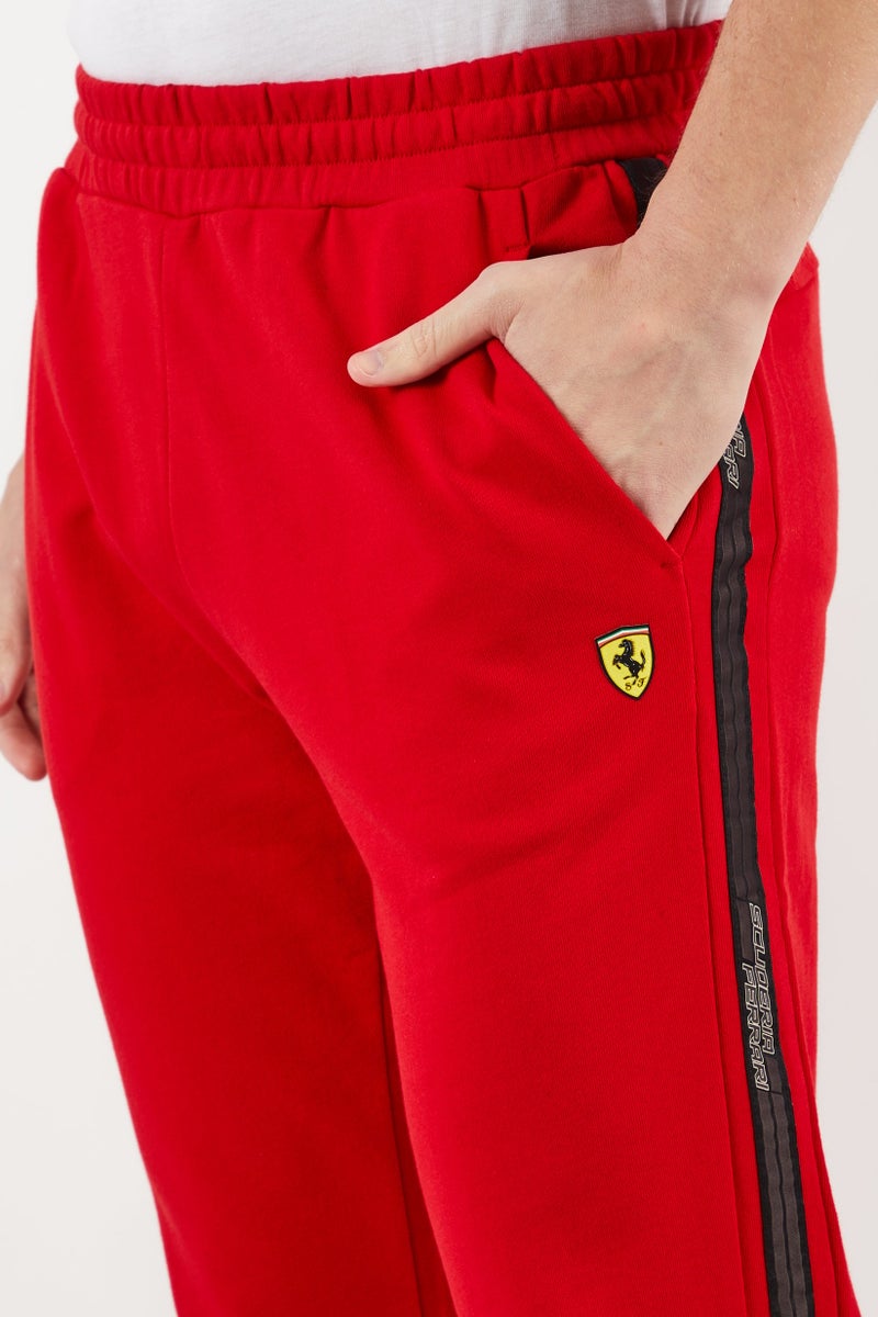 Scuderia Ferrari Men Sportswear Fit Running Jogger Pants, Red/Black - Image 4