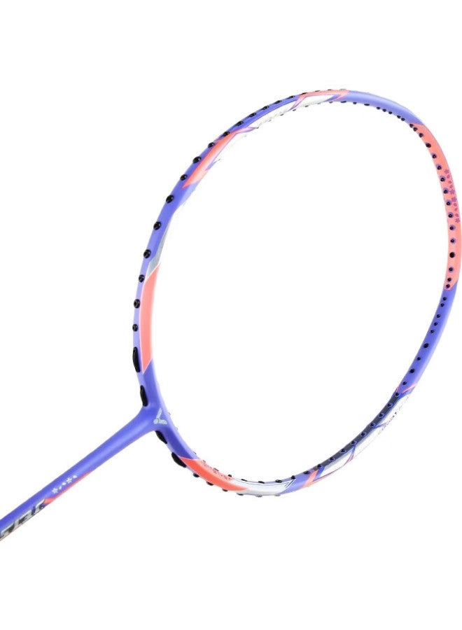 Victor مضرب بادمينتون، مضرب فردي من ألياف الكربون Js-12F مضرب زهر الكرز، بنفسجي خفيف 4Ug5 (بدون وتر) - Image 1