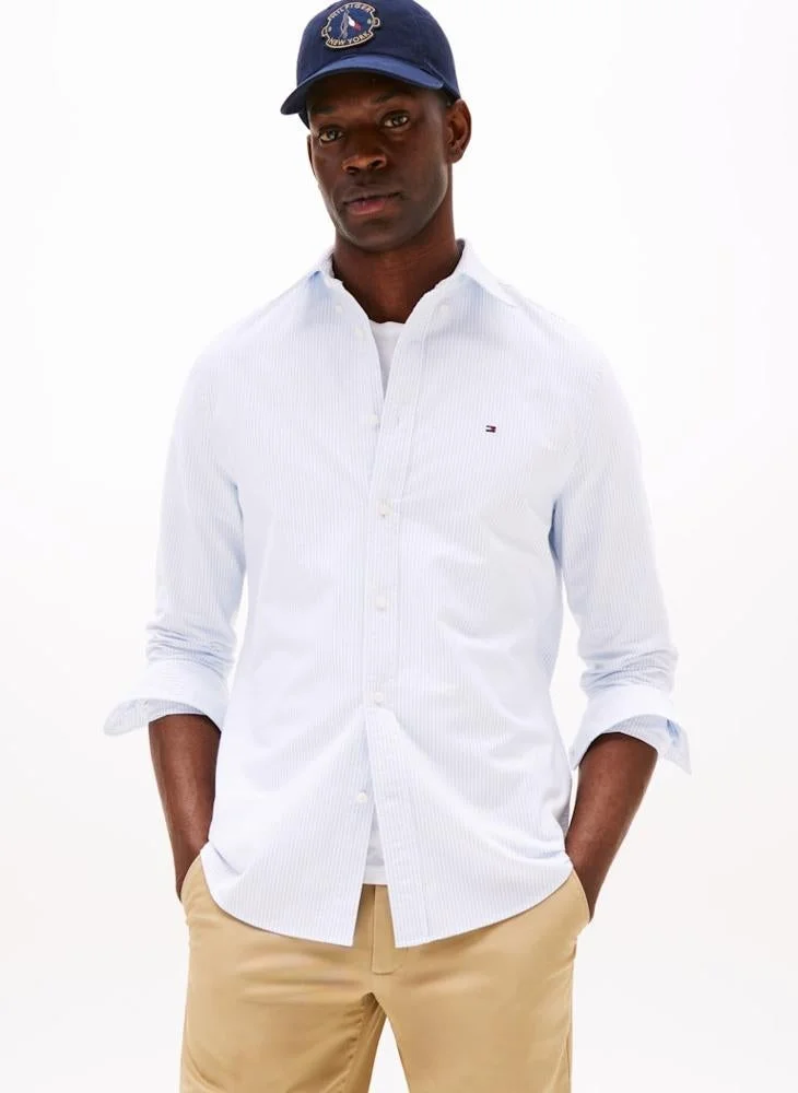 TOMMY HILFIGER Regular Fit Stripe Button-Down Oxford Shirt