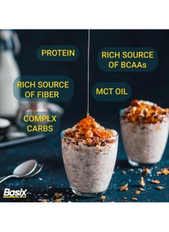 Basix Basix Oats High Protein Porridge 3kg Coconut Flavor 50 Serving  - Image 3