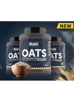 Basix Basix Oats High Protein Porridge 3kg Coconut Flavor 50 Serving  - Image 5