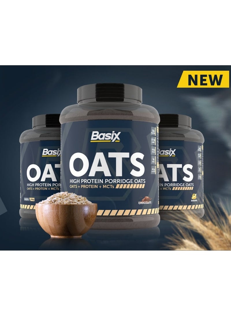 Basix Oats High Protein Porridge 3kg Coconut Flavor 50 Serving - Image 5