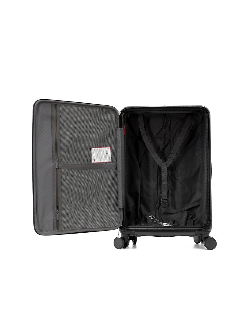 travelite TRAVELITE Hard Shell Luggage Trolley Bag 3-Piece Set,Black (S-20",M-24",L-28")  - Image 2