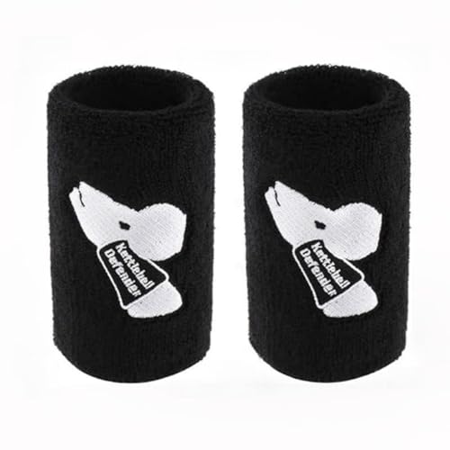Prettyia exercise kettlebell bracers, suitable for kettlebell training, daily fitness training, promotion wrist cross-matching sweat band bracers-1 pair of bracers - Image 1