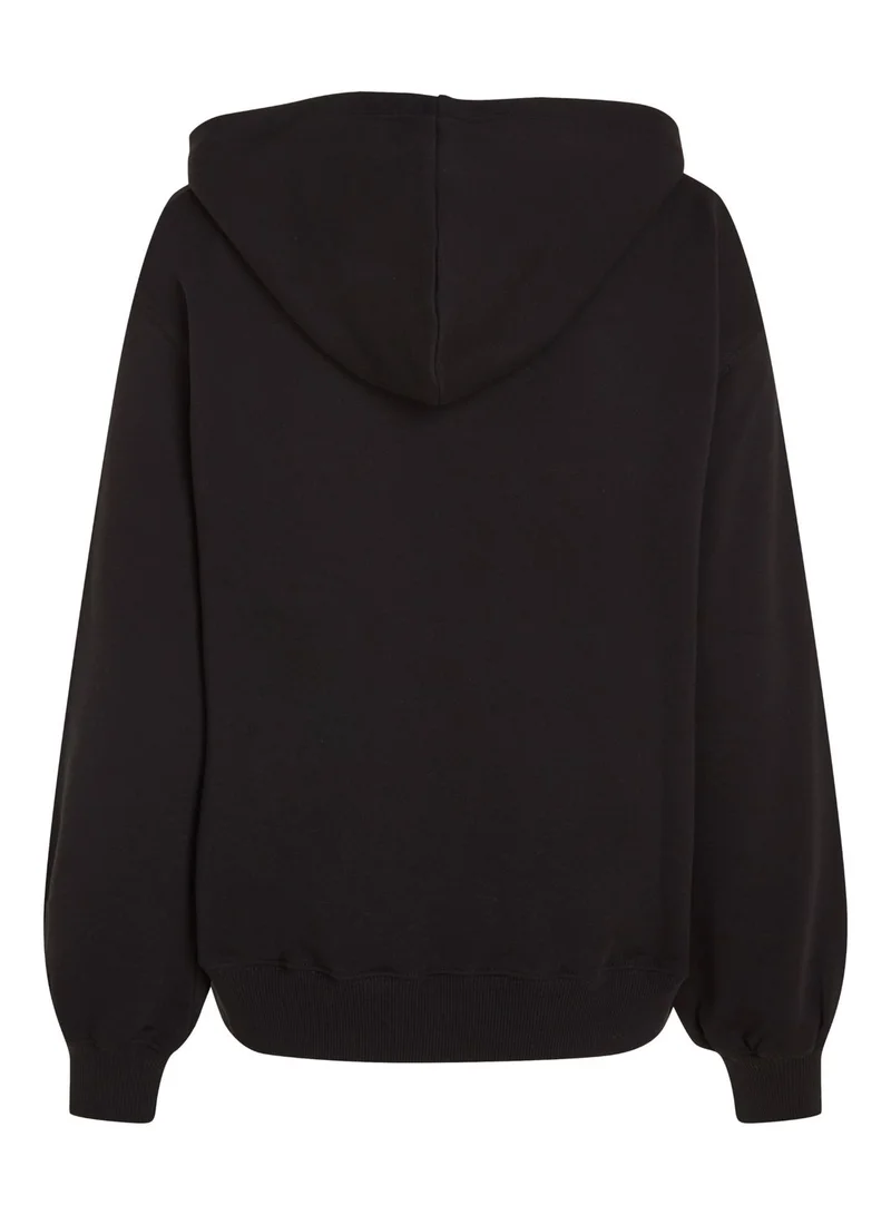 TOMMY HILFIGER Embroidered Logo Drawstring Hoodie