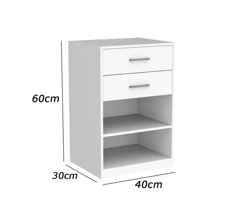 فرنتشر ستور كومود مودرن ام دي اف - ارتفاع 60 سم - عرض 40 سم - عمق 30 سم ، من فرنتشر ستور. - Image 2