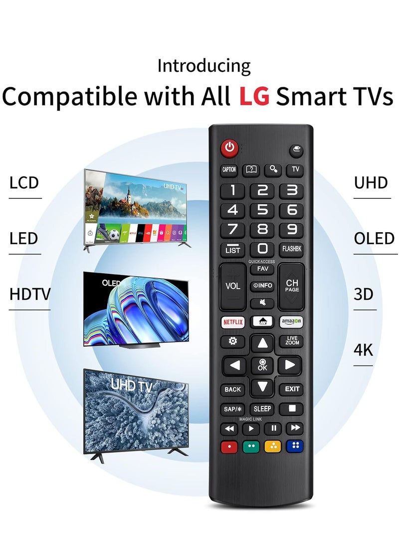 ELTRAZONE Universal Remote Control for LG Smart TV for All Models LCD, LED, 3D and HDTV Smart TVs - Image 2