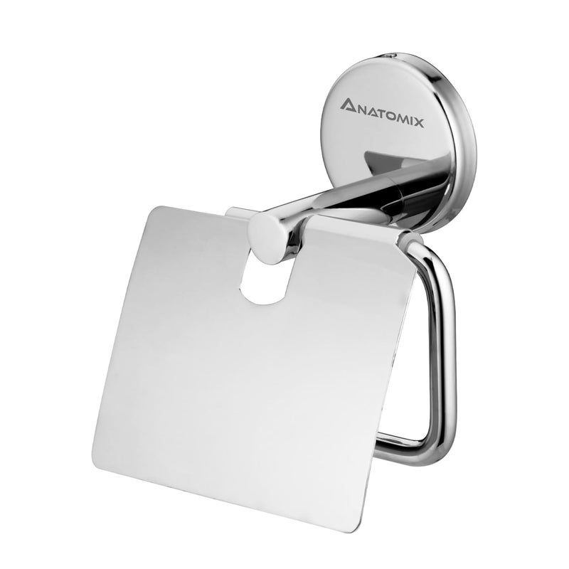 ANATOMIX Anatomix Lotus Stainless Steel Toilet Paper Holder Toilet Paper Roll Holder for BathroomToilet Tissue Roll Holder Wall Mounted  - Image 1
