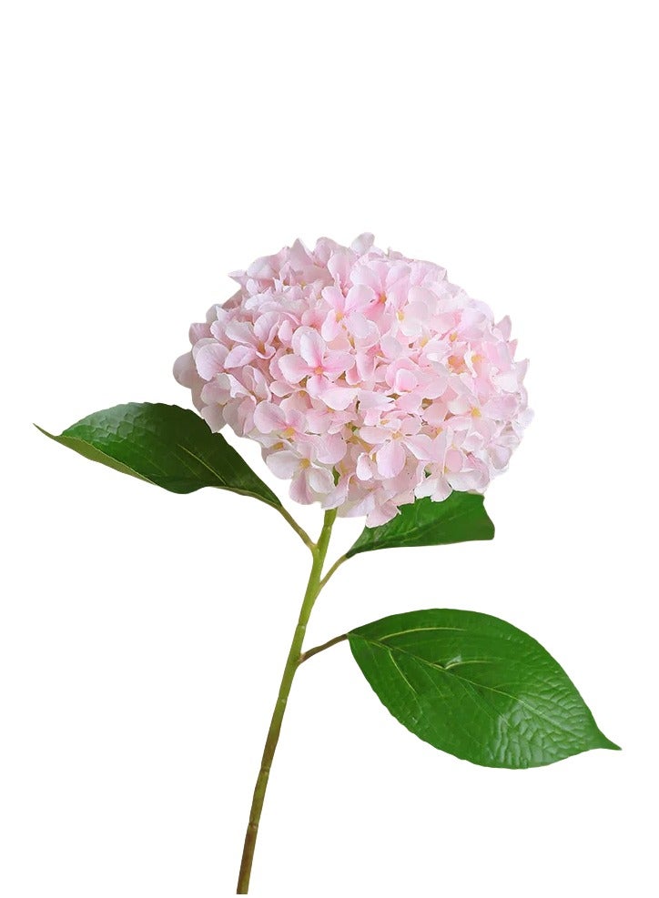 Artificial hydrangea, home wedding flower art, decorative artificial flowers, European style home, silk flower simulation hydrangea, moisturizing tape, home living room decoration artificial flowers - Image 2
