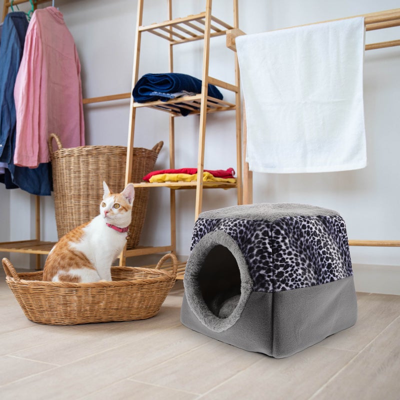 🐾 سرير قطط قابل للطي متين ومريح للاستخدام الداخلي بتصميم قابل للطي - Image 4