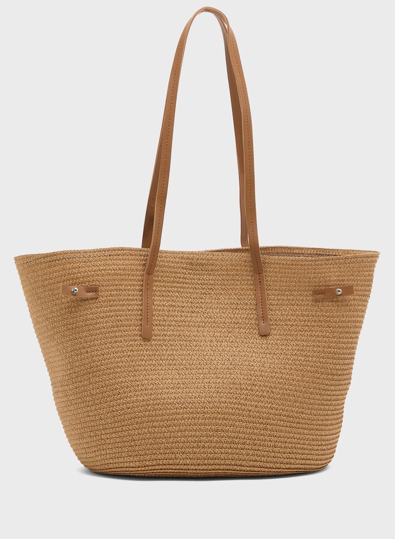 Ginger Woven Shoulder Bag - Image 3