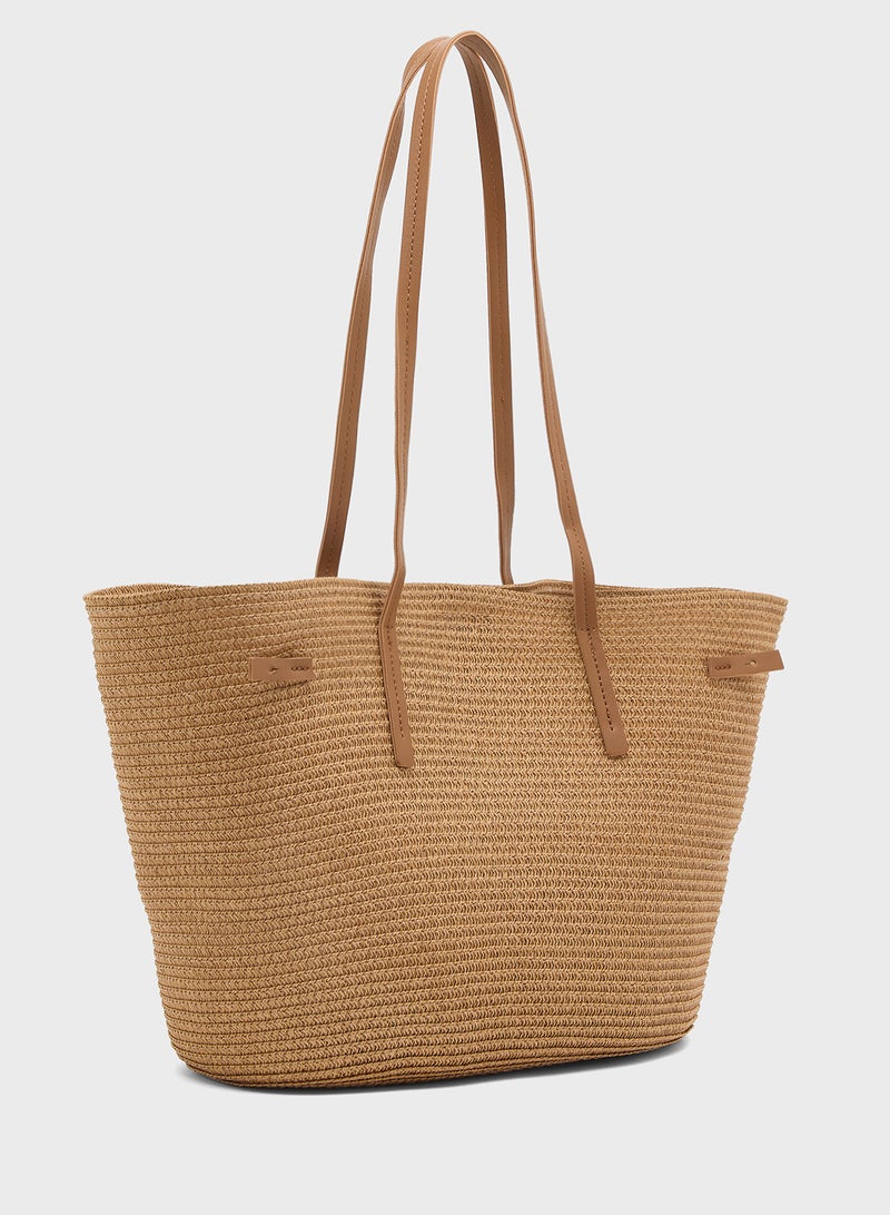 Ginger Woven Shoulder Bag - Image 4