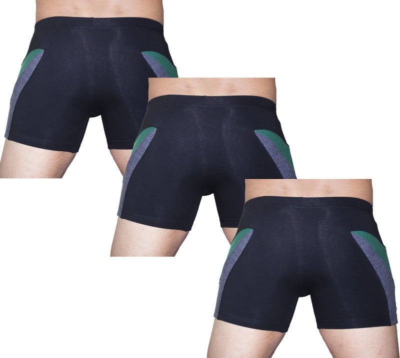 IC4 Store Men's Black Trunk Pack of 3 - Image 2