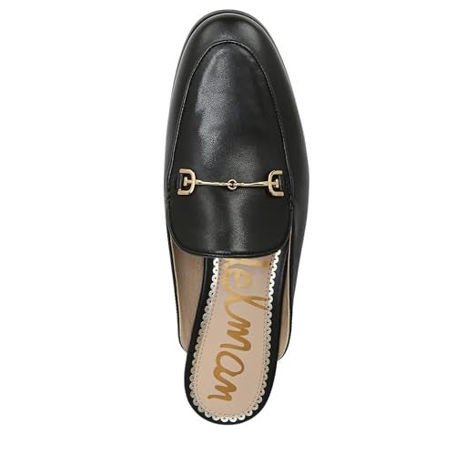 Sam Edelman Women's Linnie Shoe, Black Leather, 5 M US - Image 4
