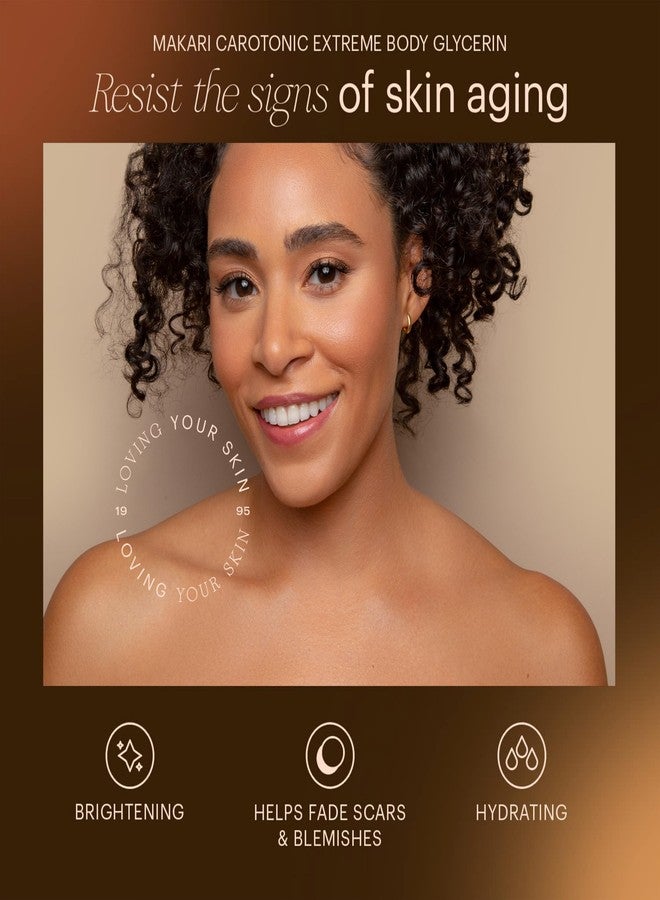 Makari Extreme Active Intense Carrot & Argan Oil Body Milk (16.8 oz) | Unify & Illuminate | Tone-Boosting Body Lotion with Vitamins E and C | Helps Brighten Skin Tone | Promotes Even Complexion - Image 3