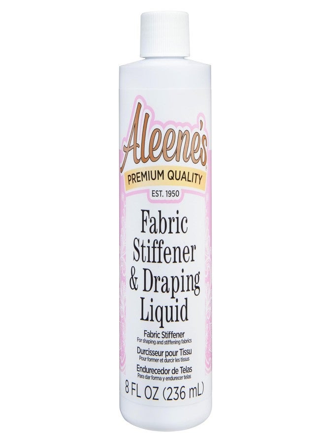 Aleene's Fabric Stiffener and Draping Liquid, Quick Drying, Nontoxic, for Stiffening and Shaping Fabrics, 8 oz - Image 1