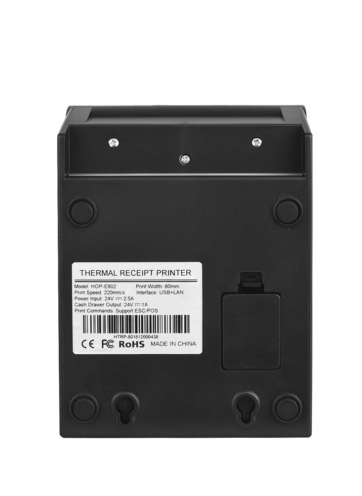 HOIN - 80mm Thermal Receipt Printer, with Auto Cutter, USB Ethernet Interface Ticket Bill printing, Compatible with ESC/POS Print Commands, for Supermarket Store Home Business - Image 1