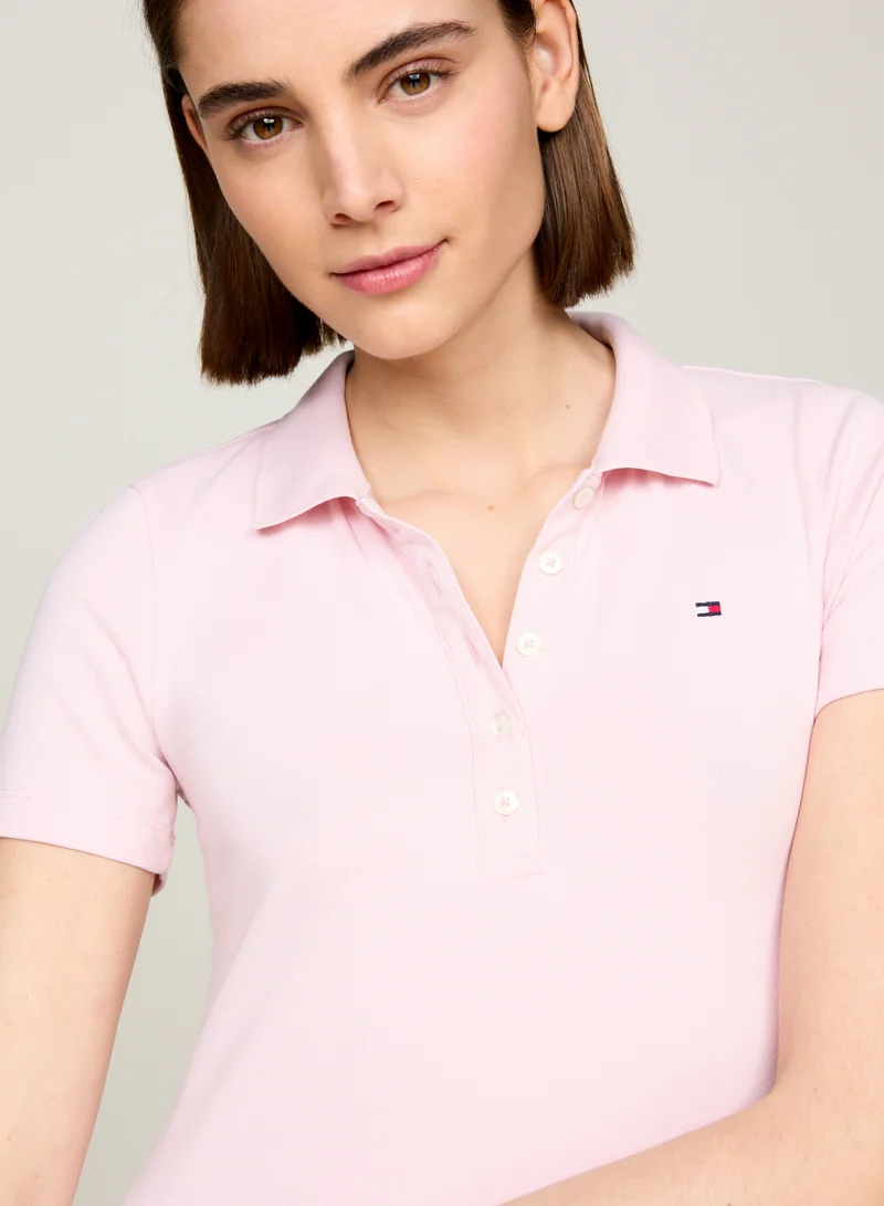 TOMMY HILFIGER Pink Polo Dress