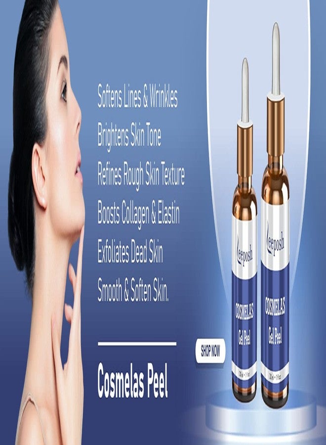 Leeposh Cosmelas Peel | Glycolic & Lactic Acid Combination Peel for Melasma, Pigmentation and Dark Spots - Image 2