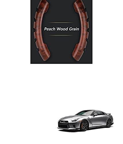 PRIKNIK Steering Wheel Grip Cover Non-Slip Sporty Design for 15 Inch Steering Wheel Compatible with N-issan G-TR - Image 2