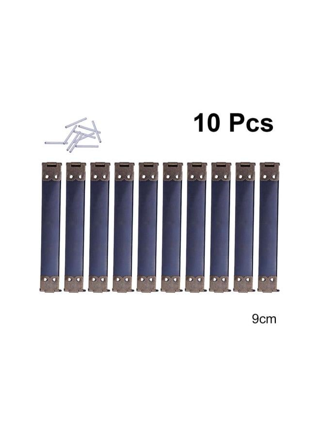 klarako 10PCS Kiss Clasp Bulk Metal Internal Flex Frames Purse Frame Coin Handbag Hinges for Bag Purse  - Image 4
